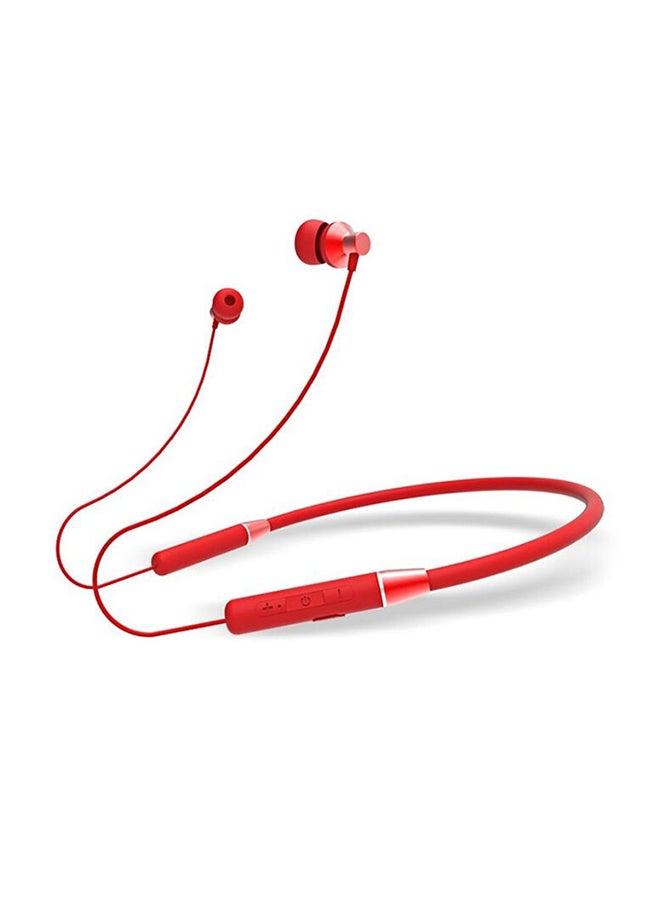Lenovo HE05 Neckband Earphone Red - Image 2