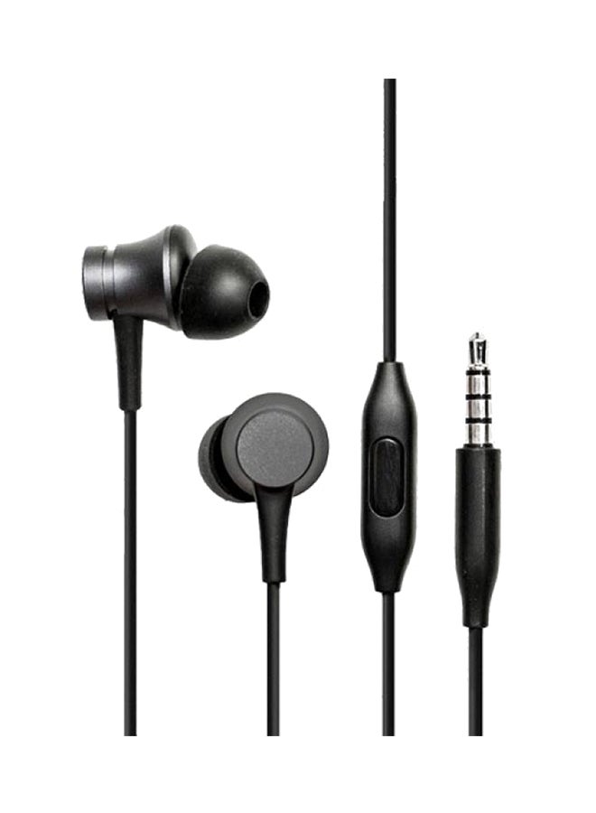 شاومي سماعات أذن داخلية مزودة بسلك من بيستون أسود/رمادي - Image 1