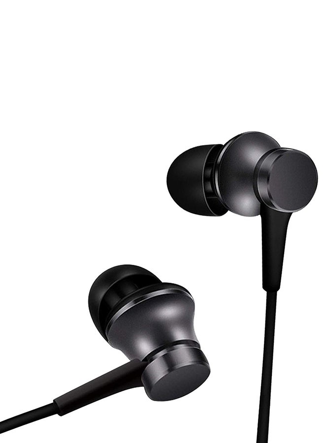 شاومي سماعات أذن داخلية مزودة بسلك من بيستون أسود/رمادي - Image 3