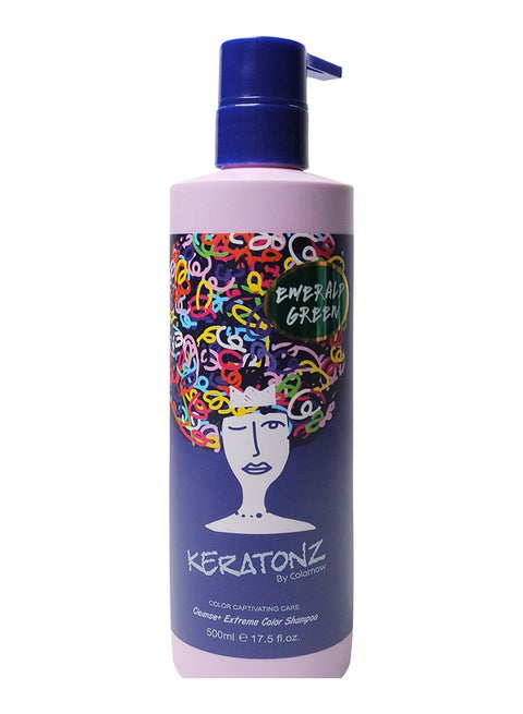 Emerald Green Extreme Color Hair Shampoo 500ml