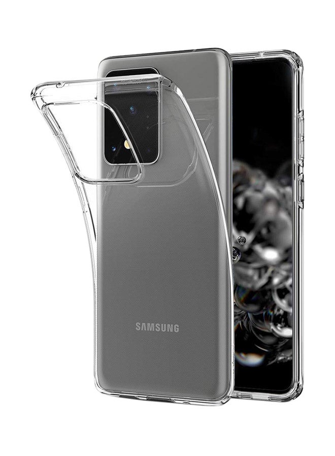 Spigen Liquid Crystal for Samsung Galaxy S20 Ultra Case Cover Crystal Clear - Image 1