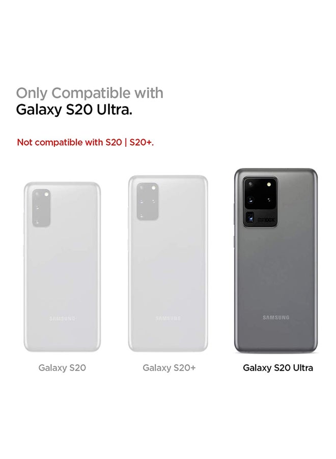 Spigen Liquid Crystal for Samsung Galaxy S20 Ultra Case Cover Crystal Clear - Image 2