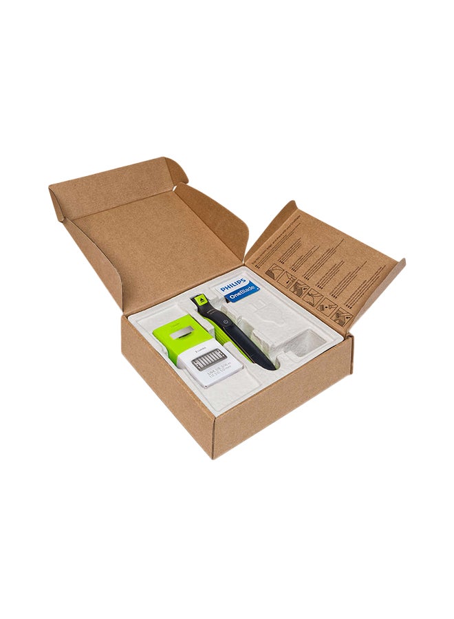 Philips Washable Shaver Beard Trimmer Light Green/Dark Grey 15 x 12 x 5cm - Image 4