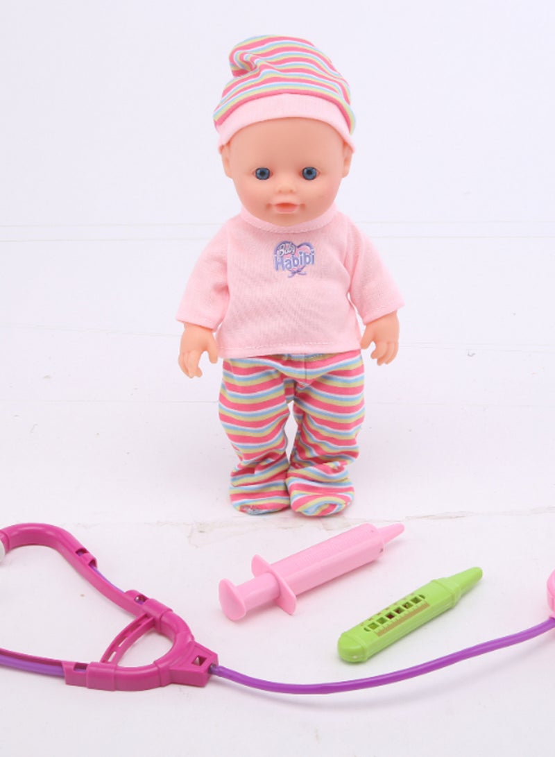 Baby Habibi Baby Doll And Doctor Set - Image 2