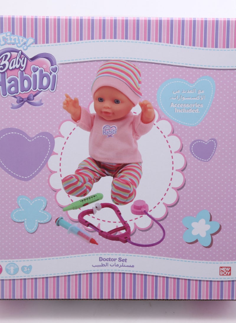 Baby Habibi Baby Doll And Doctor Set - Image 3