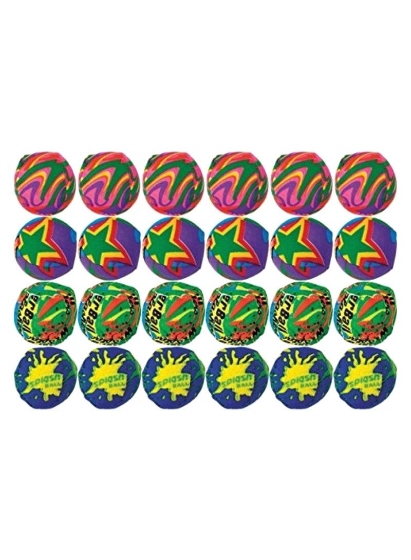 Amscan 24-Piece Splash Ball Set - Image 1