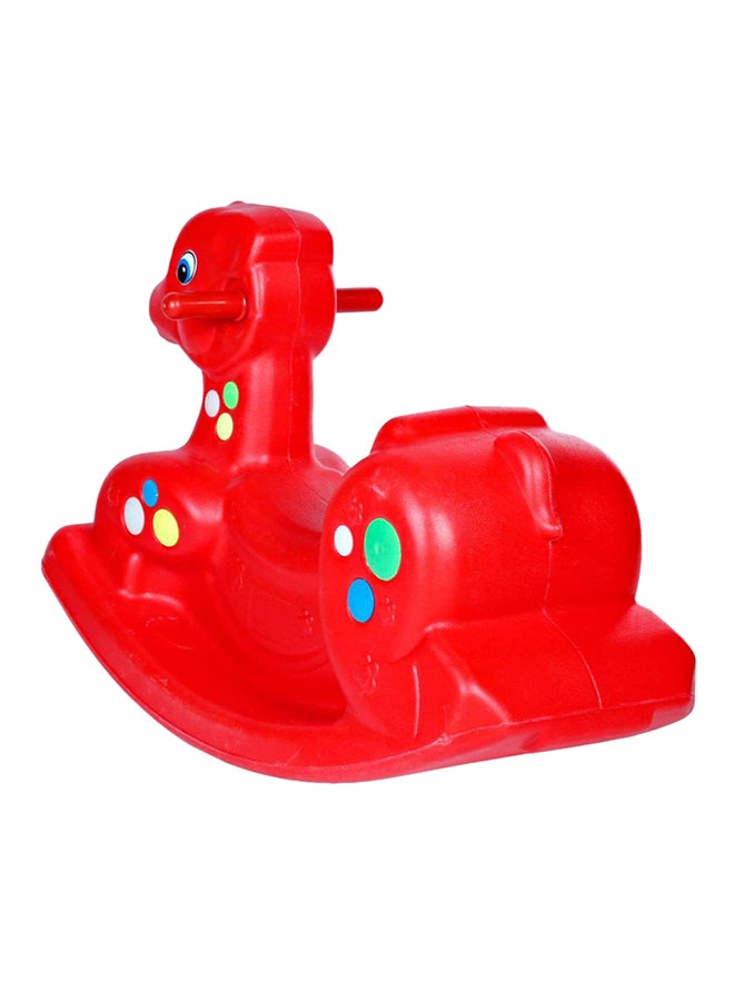 RBWTOY Kid Riding Horse Deer Shape Colorful Plastic Cartoon Rid On Toys 71x48x30cm  - Image 3