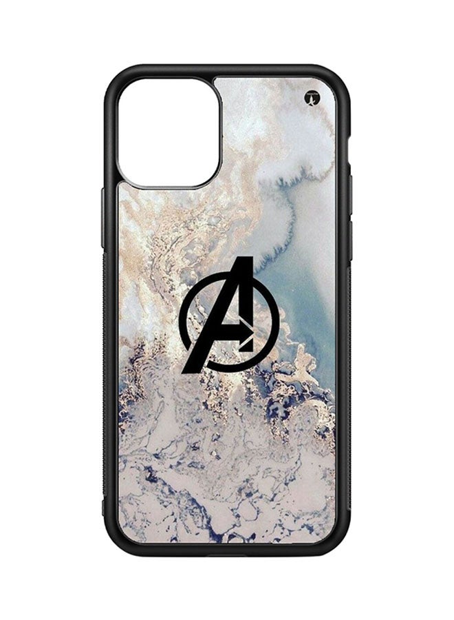 بي بي غطاء حماية واق لهاتف أبل آيفون 11 طبعة شعار فيلم "The Avengers"