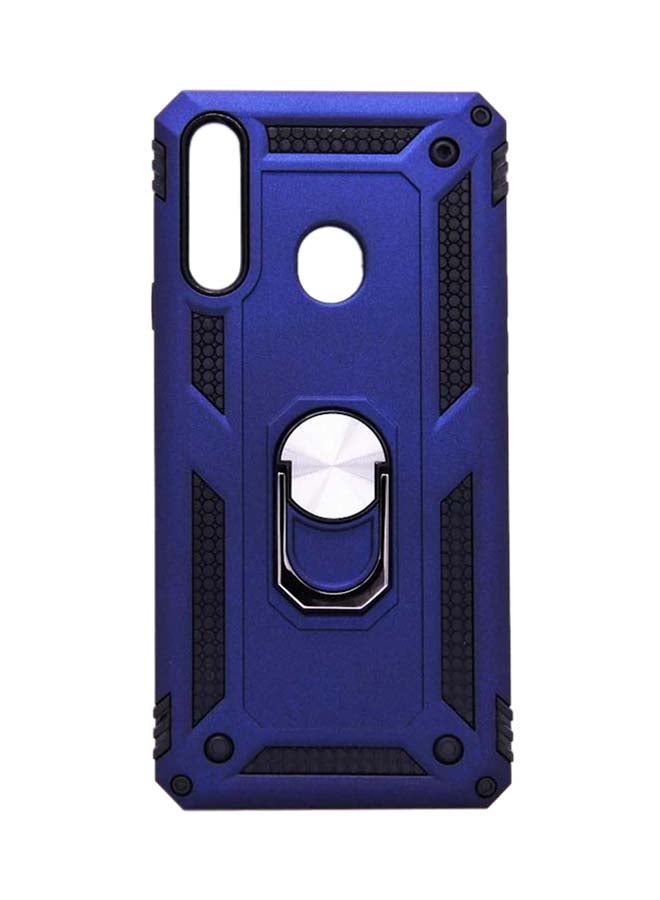 Kutis Protective Ring Holder Case Cover For Huawei Y9 Prime Blue/Black