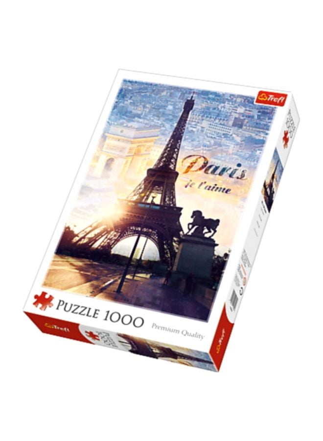 Trefl 1000-Piece Paris Jigsaw Puzzle 103946 - Image 1