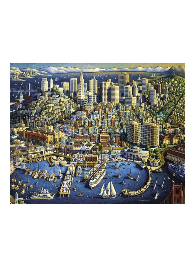 Dowdle 1000-Piece San Francisco Jigsaw Puzzle Set - Image 2