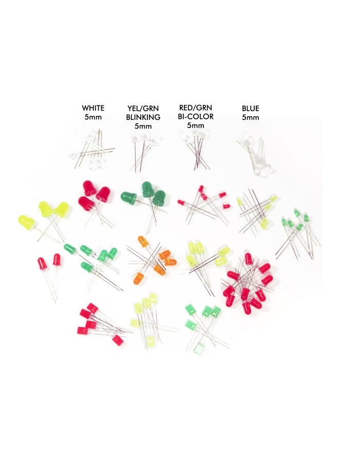 Elenco 80-Piece LED Assortment Kit LEDK-80 - Image 2