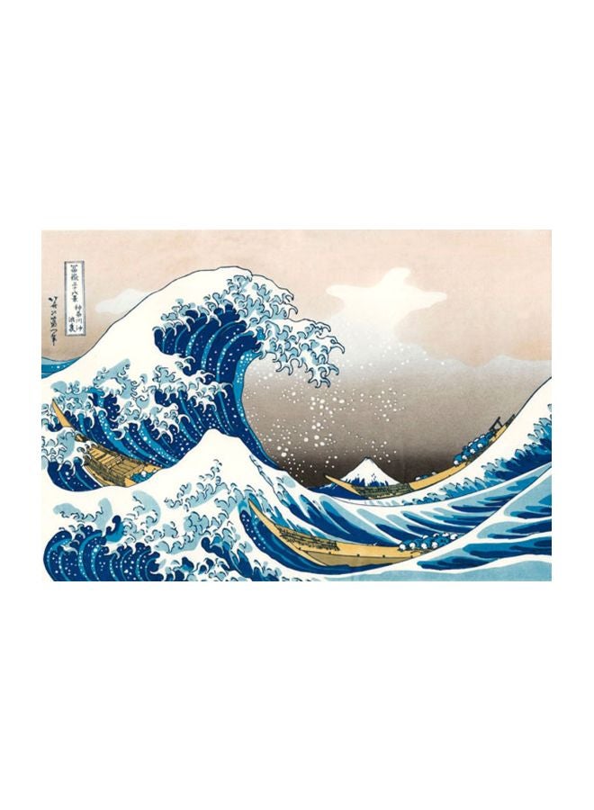 بياتنيك أحجية تركيب الصور بتصميم موجة هوكوساي من 1000 قطعة طراز 5698 - Image 3