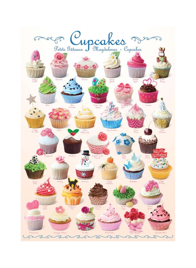 eurographics 1000-Piece Cupcakes Jigsaw Puzzle 6000-0409 - Image 3