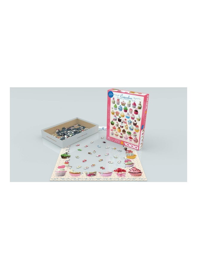 eurographics 1000-Piece Cupcakes Jigsaw Puzzle 6000-0409 - Image 2