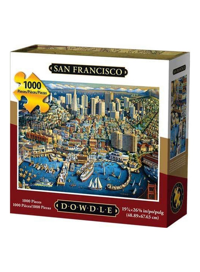 Dowdle 1000-Piece San Francisco Jigsaw Puzzle Set - Image 1