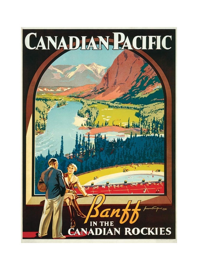 يورو جرافيكس مجموعة أحجية تركيب صور بتصميم مدينة بانف في جبال كندا الصخرية مكونة من 1000 قطعة طراز 6000-0327 - Image 3