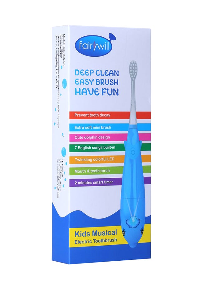 Fairywill Musical Electric LED Light Toothbrush