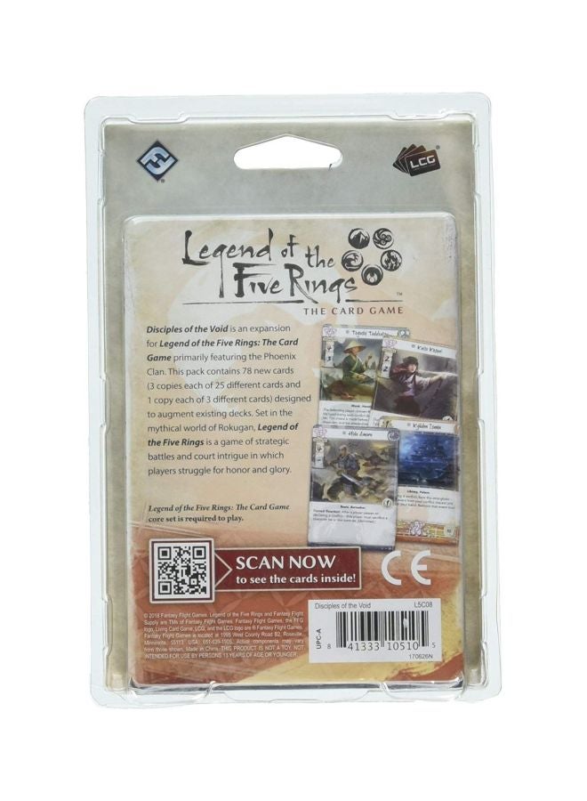 Fantasy Flight Games Legend Of The Five Rings: Disciples Of The Void Card Game L5C08 - Image 3