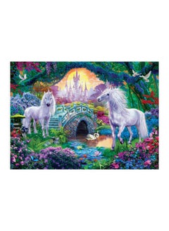 eurographics 500-Piece Unicorns In Fairy Land Puzzle 5363  - Image 1