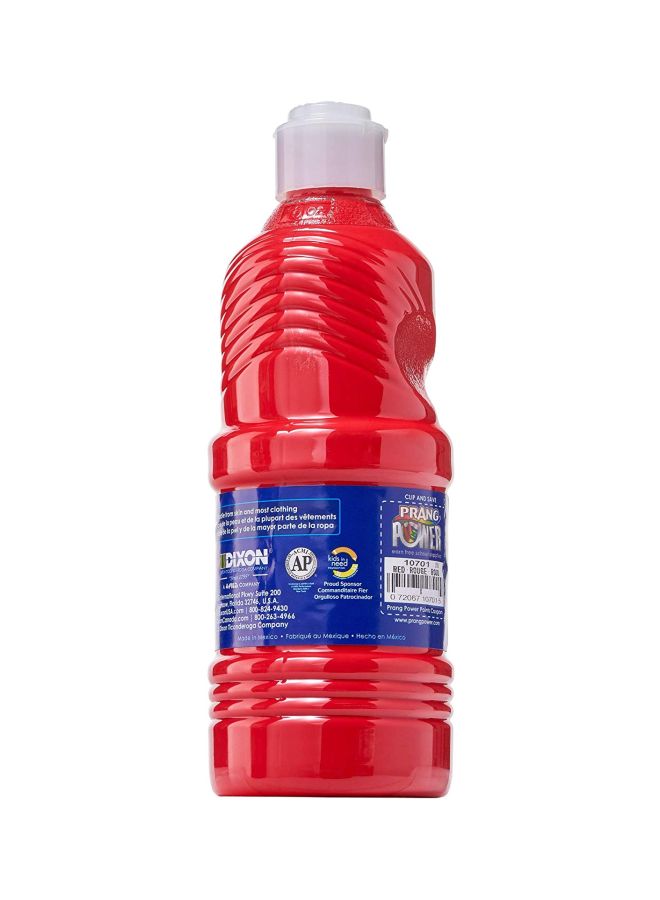 Prang Washable Paint Red - Image 2