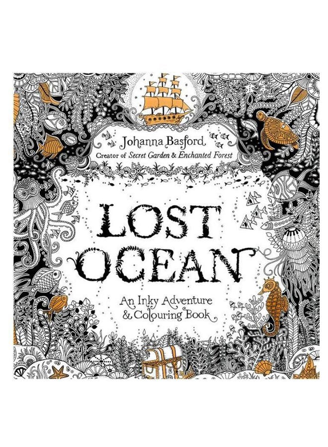 كتاب تلوين لوست أوشن مكون من 24 صفحة متعدد الألوان - Image 1