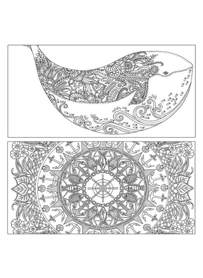 كتاب تلوين لوست أوشن مكون من 24 صفحة متعدد الألوان - Image 3