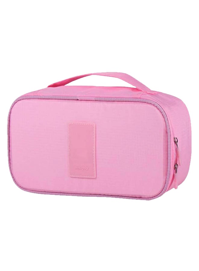 Generic - Bra Underwear Lingerie Portable Travel Organizer Bag Pink - Image 1