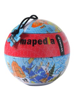 100-Piece Mapedia World Map Puzzle Set 705