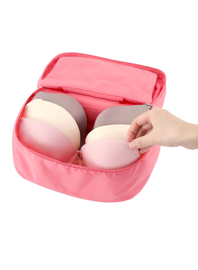 Generic - Bra Underwear Lingerie Portable Travel Organizer Bag Pink - Image 1