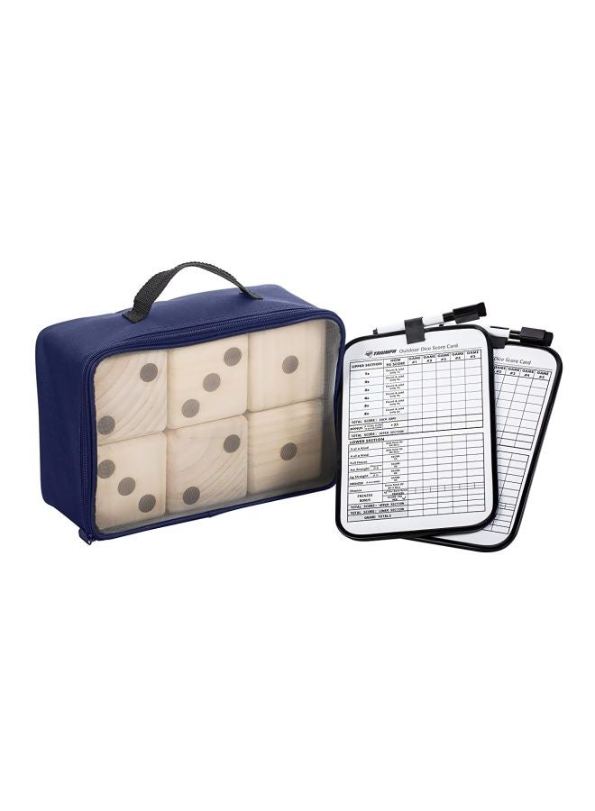 Triumph Sports Wooden Lawn Dice Set 35-7335-2 - Image 2