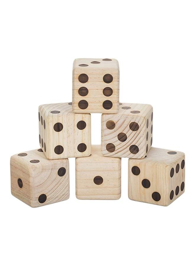 Triumph Sports Wooden Lawn Dice Set 35-7335-2 - Image 1