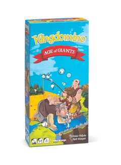 blue orange 41-Piece Kingdomino Age Of Giants Expansion Strategy Board Game 3603  - Image 1