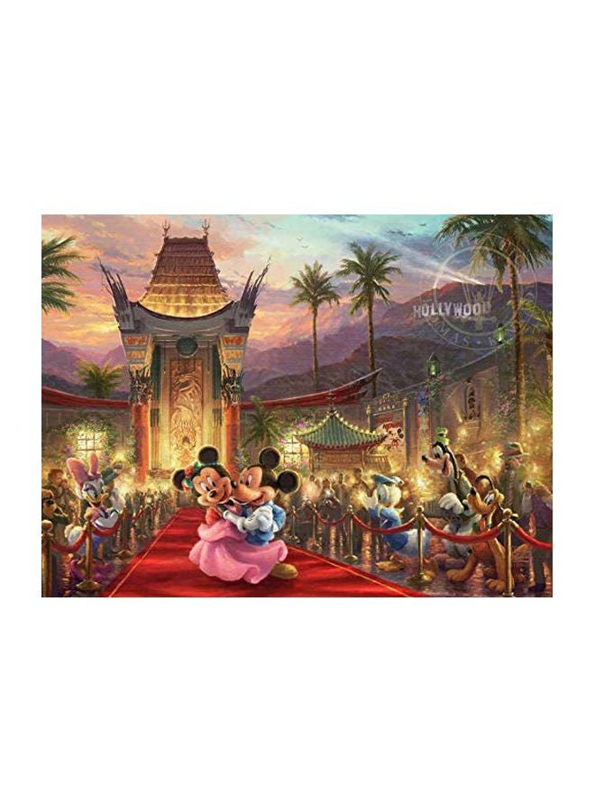 سيكو أحجية تركيب الصور المقطعة بتصميم ميكي وميني هوليوود مكونة من 750 قطعة طراز 2903-26  - Image 2