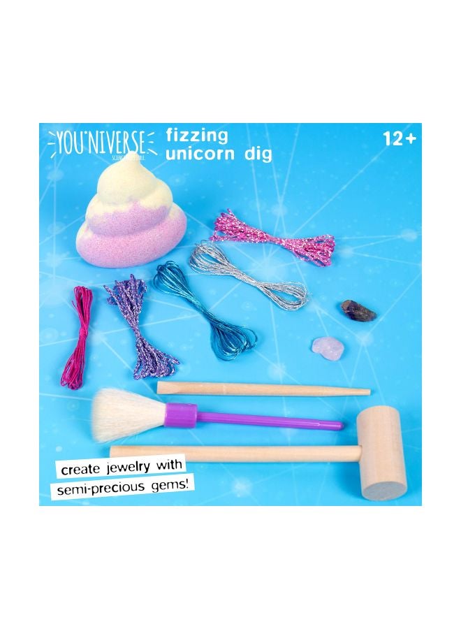 يو*نيفيرس مجموعة ألعاب أحجار كريمة فزينج يونيكورن ديج - Image 2
