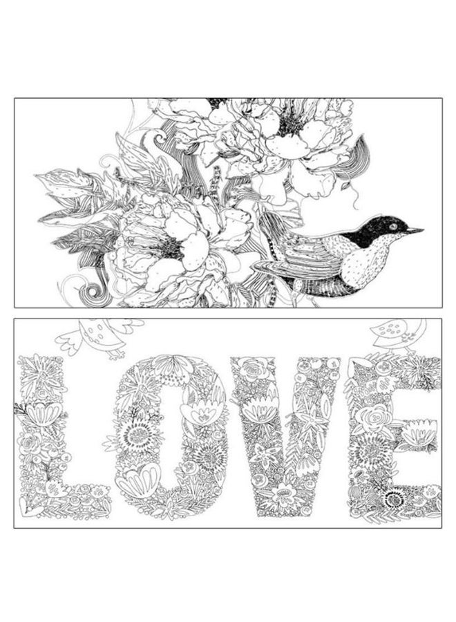 Secret Garden - 24-Pages Wonderland Exploration Colouring Book Multicolour - Image 1