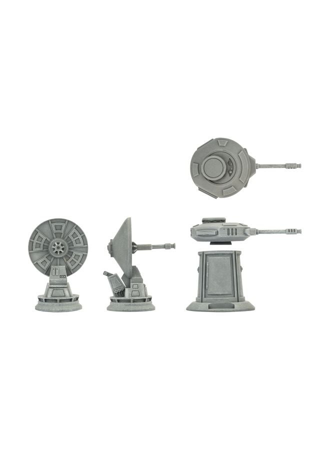 Gale Force Nine Galactic Warzones Defense Turrets Set BB582 - Image 1