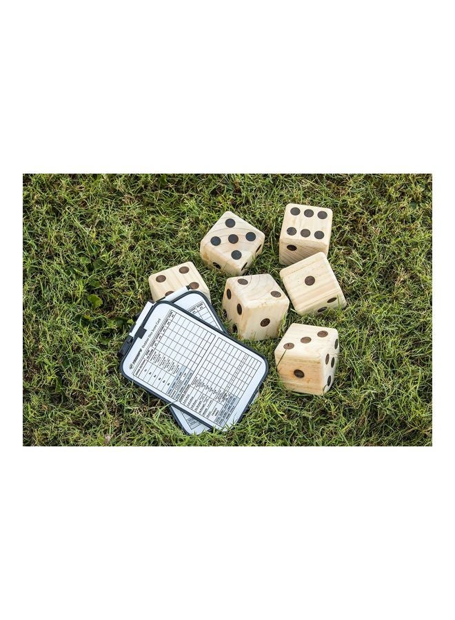 Triumph Sports Wooden Lawn Dice Set 35-7335-2 - Image 3