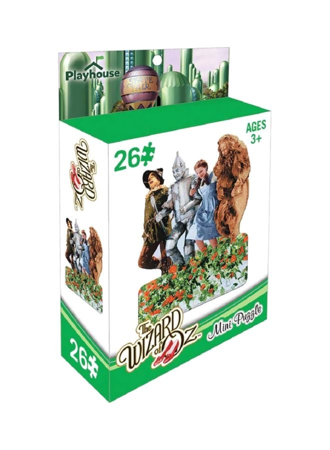 Playhouse - 26-Piece The Wizard Of Oz Poppy Fields Mini Puzzle PUZ-7006 - Image 1