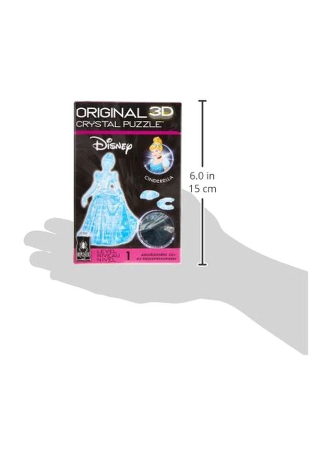 بي بازلد لعبة أحجية كريستالية شكل سندريلا ثلاثية الأبعاد من 41 قطعة طراز 31000 - Image 3