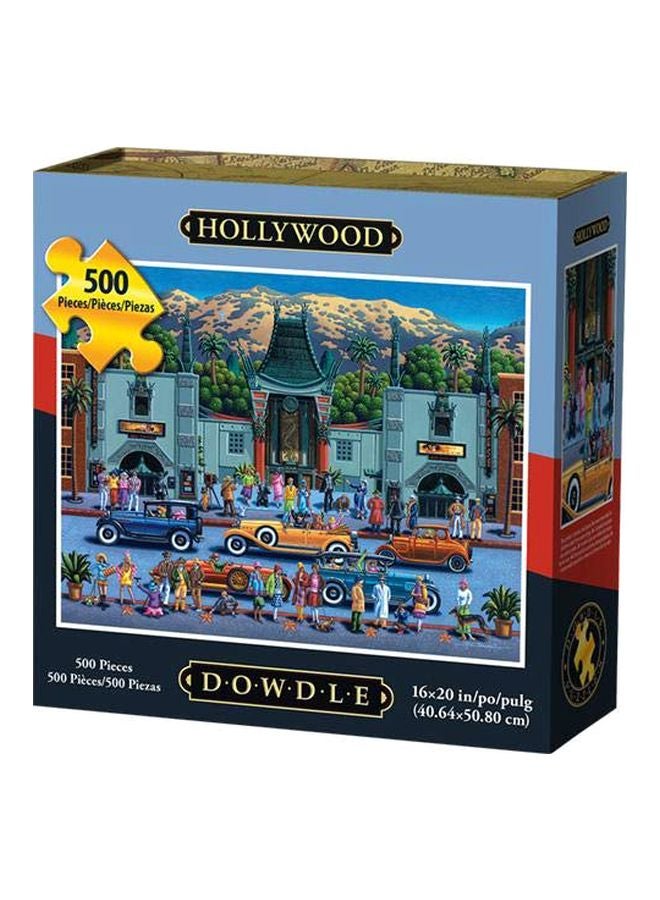 Dowdle 500-Piece Hollywood Jigsaw Puzzle 215 - Image 1
