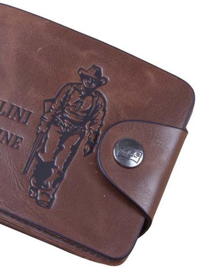 BAILINI - Vintage Hunter Printed Wallet Brown - Image 1
