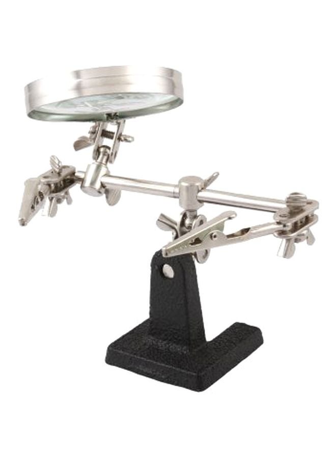 Generic - Soldering Iron Kit Stand Helping Third Hand With 5 X Magnifying Glass - Image 1