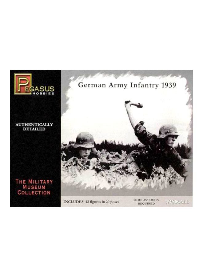 بيجاسوس هوبي - طقم مجسمات جنود مشاة الجيش الألماني عام 1939 طراز 7499 - Image 1