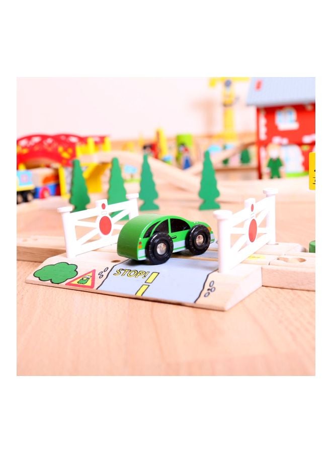 Bigjigs Rail Wooden Rail Level Crossing BJT118  - Image 4