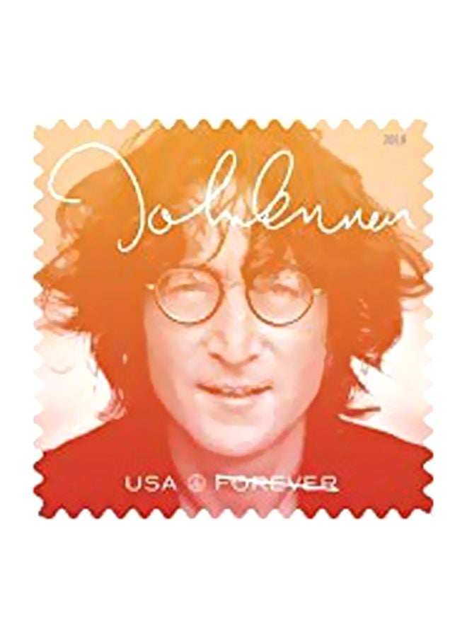 USPS 32-Piece John Lennon Commemorative Forever Postage Stamps 