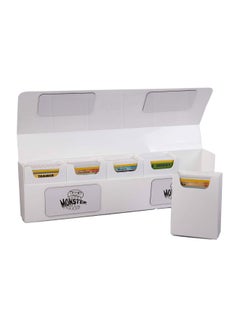 Monster Protectors 5 Compartment Riveted Deck Box With Magnetic Closure  - Image 1
