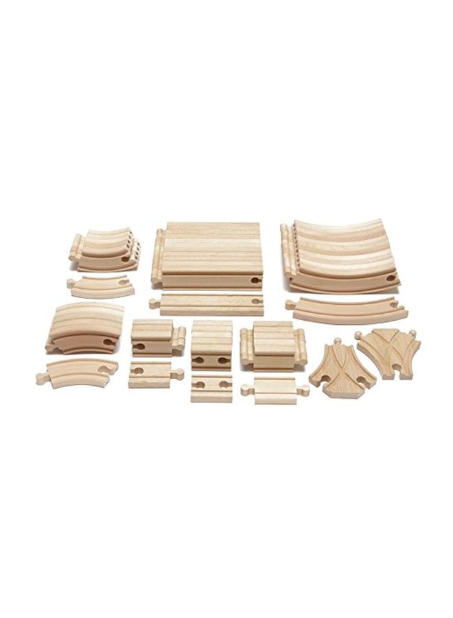 54-Piece Wooden Train Track Set 38627 - v1581441918/N34408450A_1