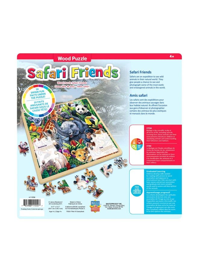 MasterPieces 48-Piece Safari Friends Jigsaw Puzzle 11554 - Image 3