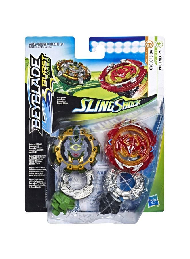 BeyBlade Burst Turbo Slingshock Dual Pack E4747AS00  - Image 2